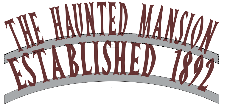 Stacked Arch *FOAM ONLY* Halloween Sign