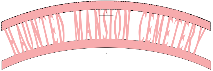 Double Arch *FOAM ONLY* Halloween Sign