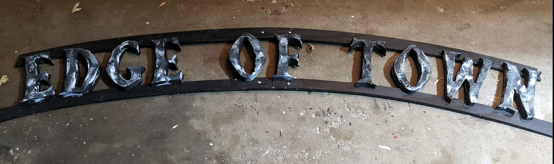 One way to finish an arch