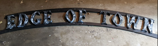 One way to finish an arch