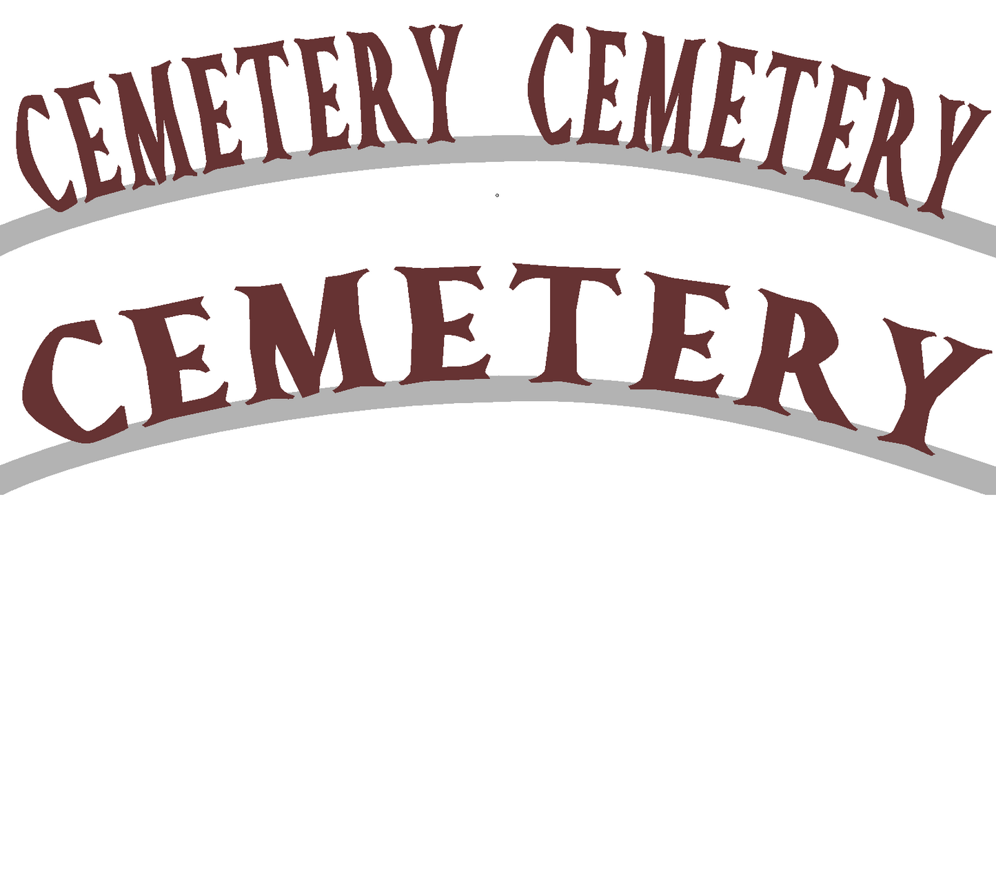 Single Arch Halloween Sign