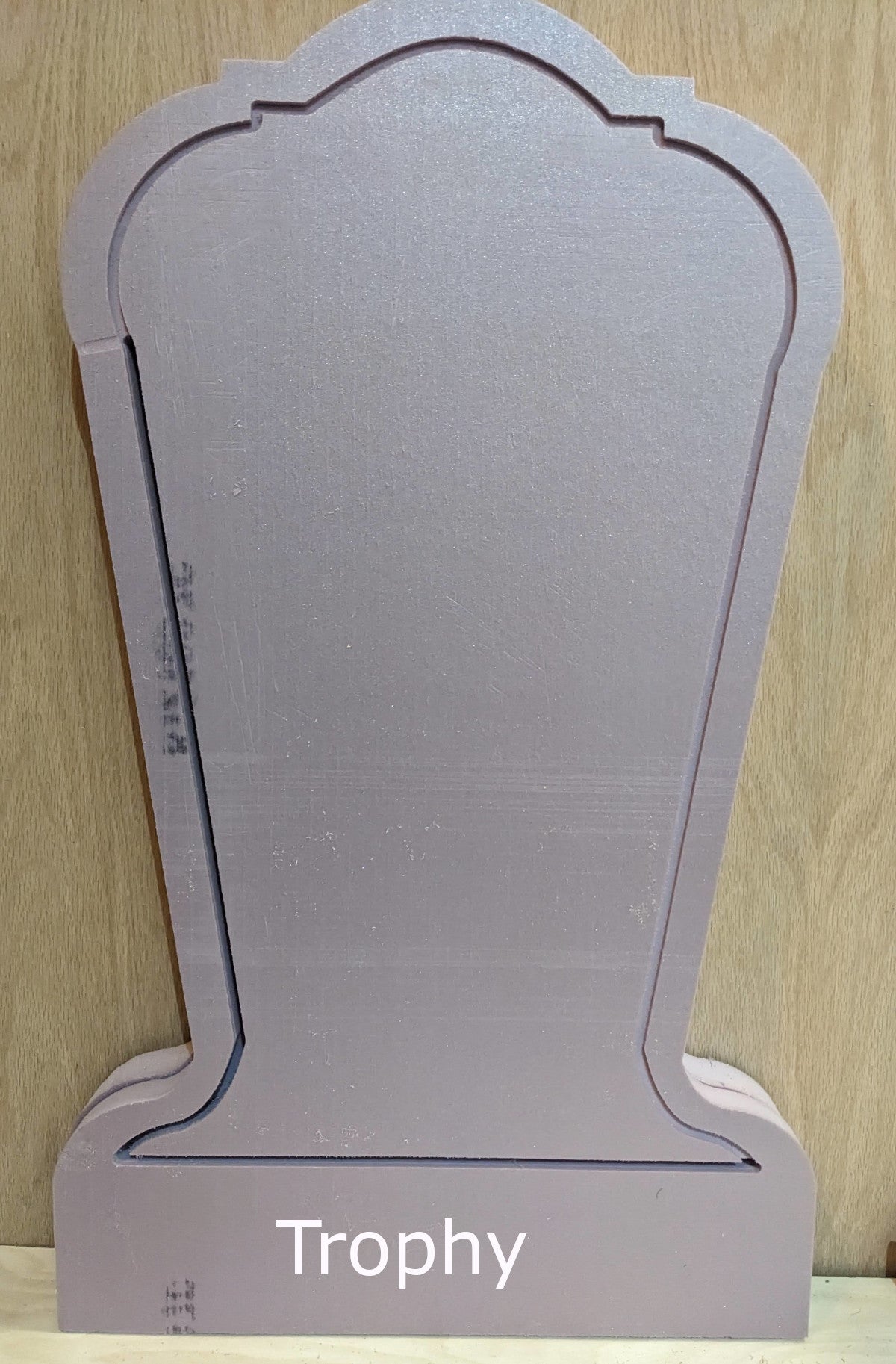 Custom Engraved Tombstone (unfinished)