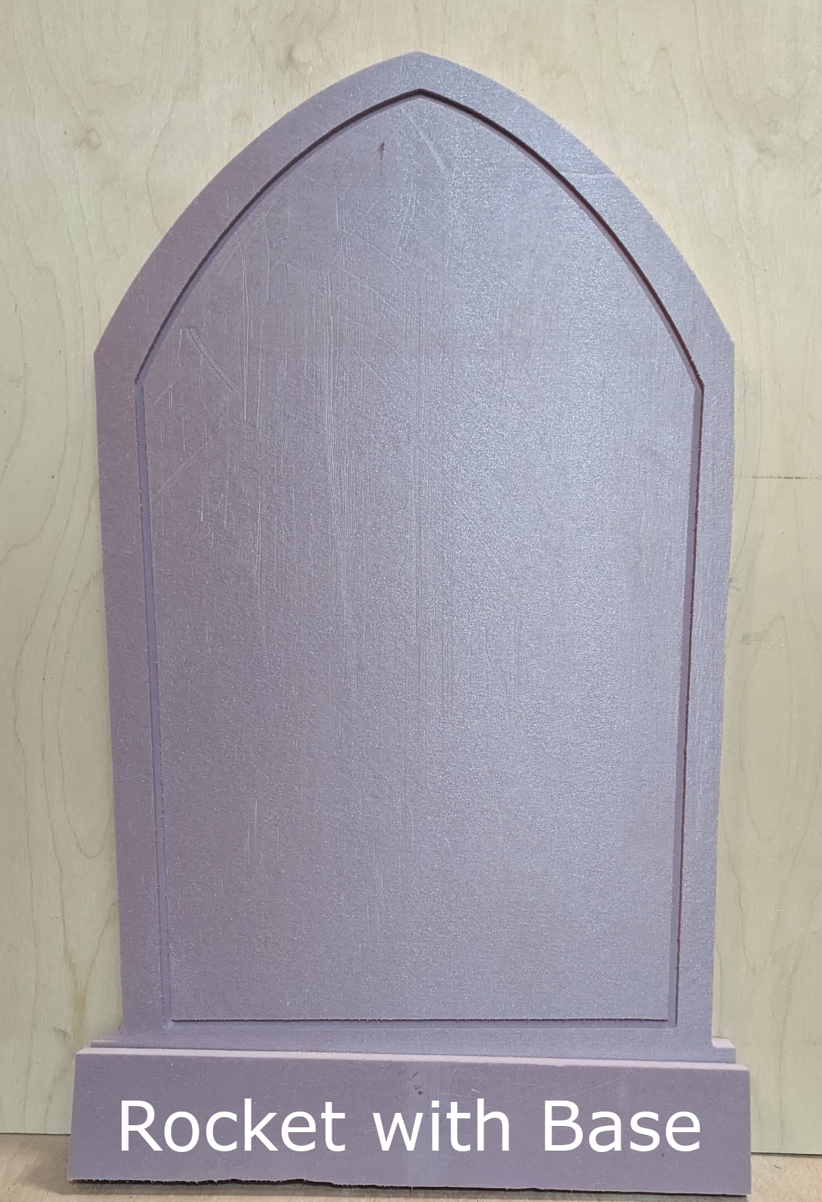 Custom Engraved Tombstone (unfinished)